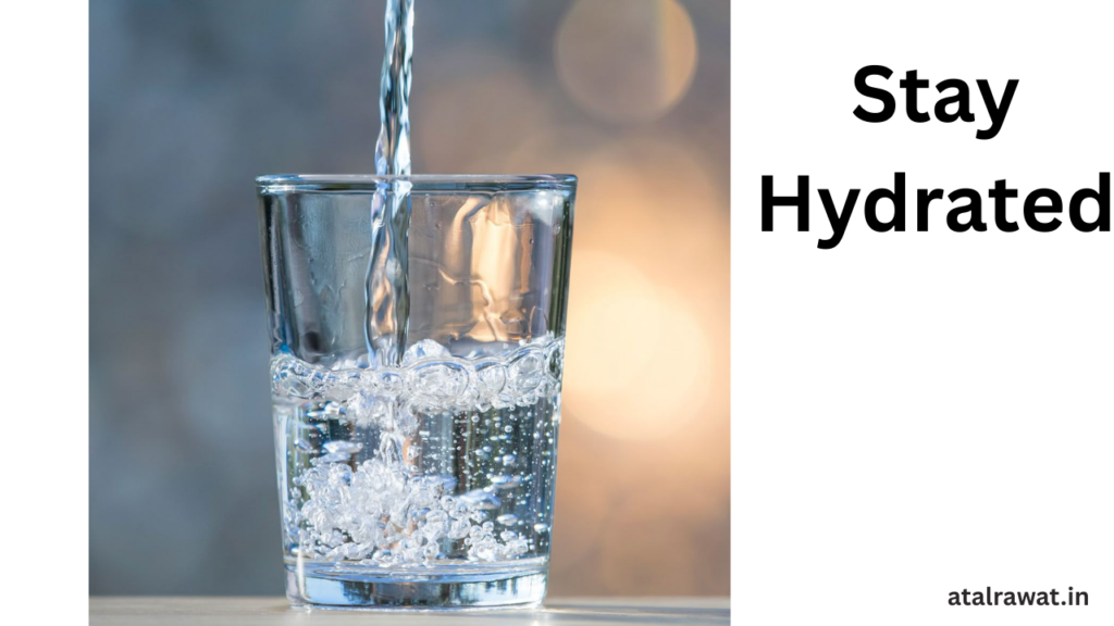 पेट की चर्बी  कैसे कम करें बिना Exercise करें - How To lose Belly Fat Without Exercise , stay hydrated ,water